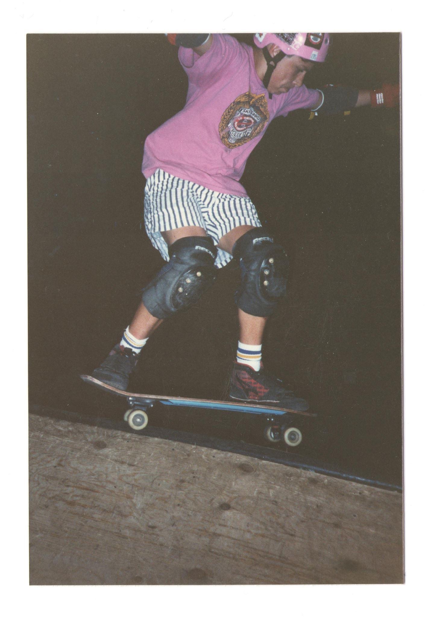 Todd Daniels skateboarding