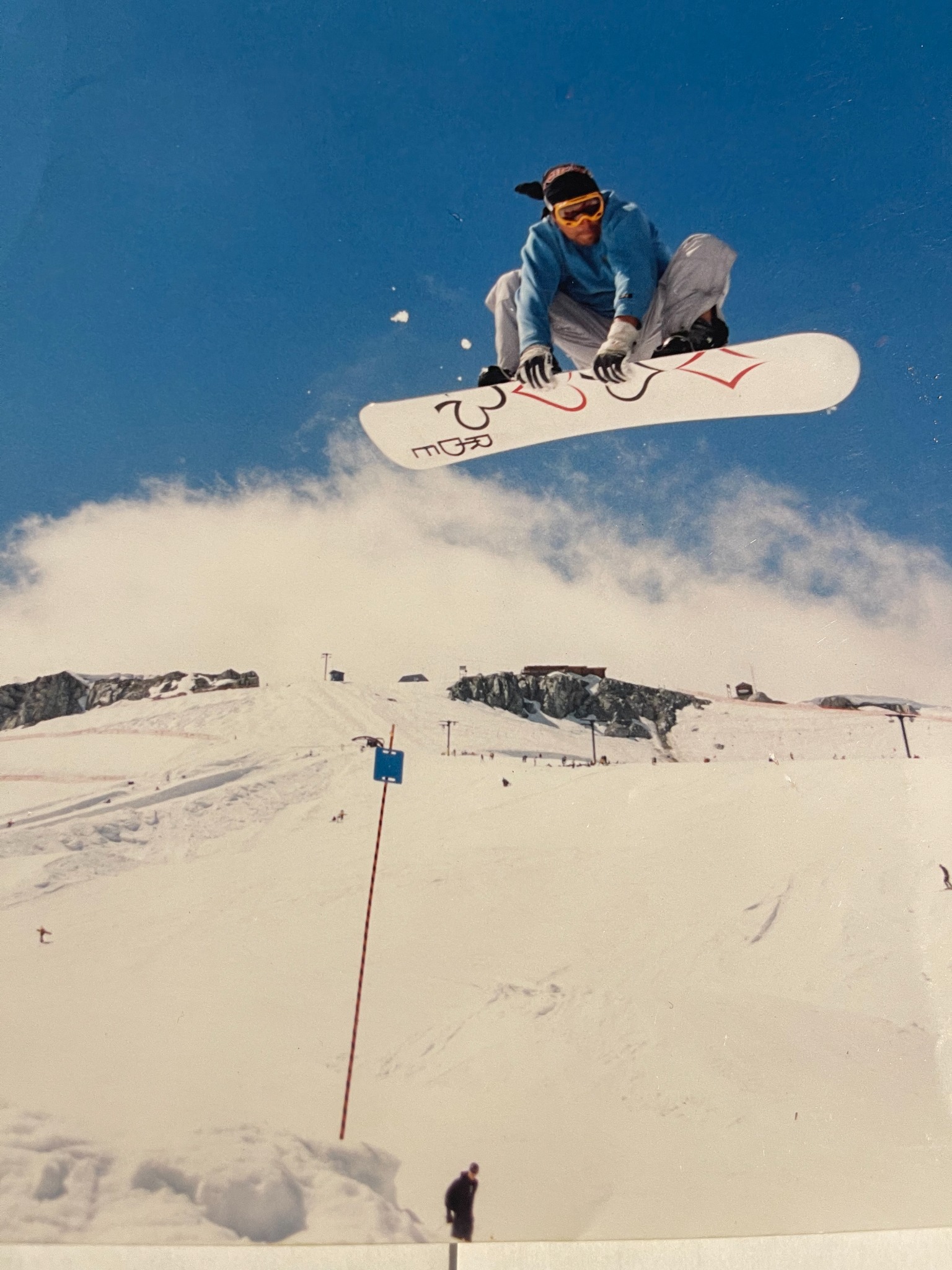 Todd Daniels snowboarding